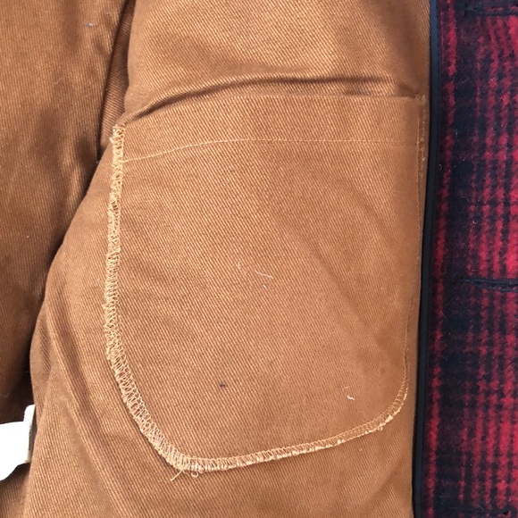 WOOLRICH JACKET RED AND BLACK PLAID WOOL JACKET LIKE NEW! PRISTINE MEN'S M - Picture 9 of 13